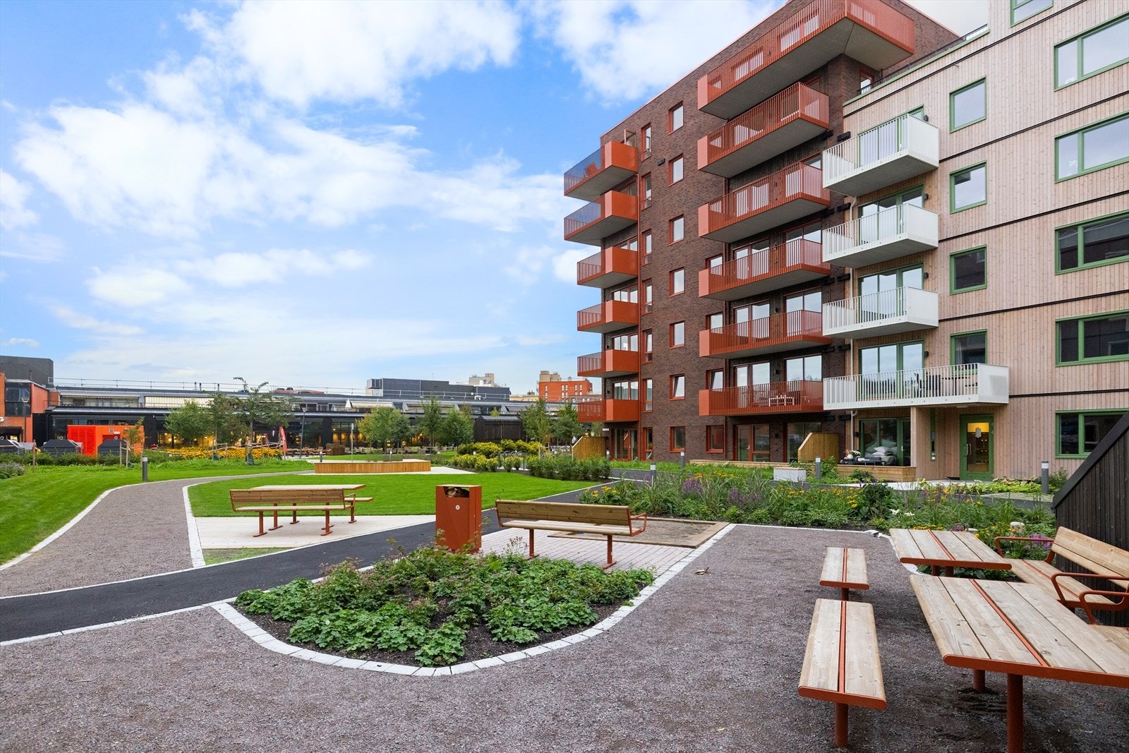 - Hyggelige fellesarealer tilgjengelig for beboerne i sameie - Galleribilde