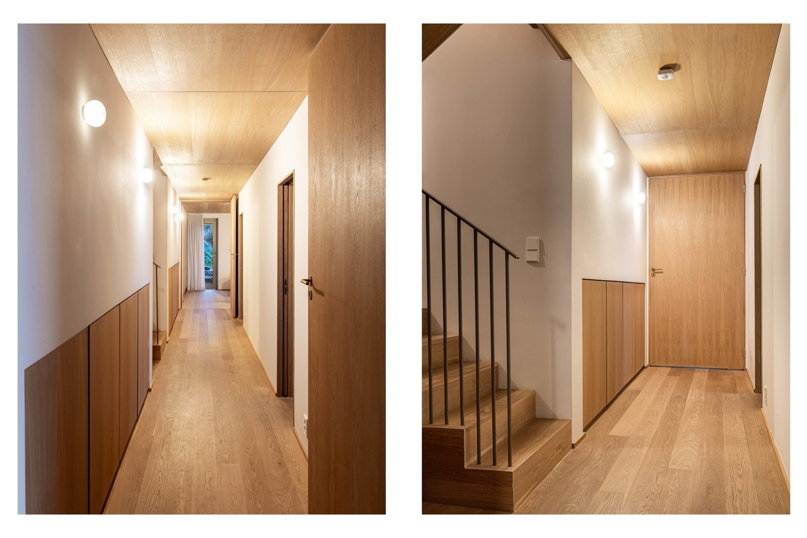 Stor gang med adkomst til øvrige rom i etasjen.