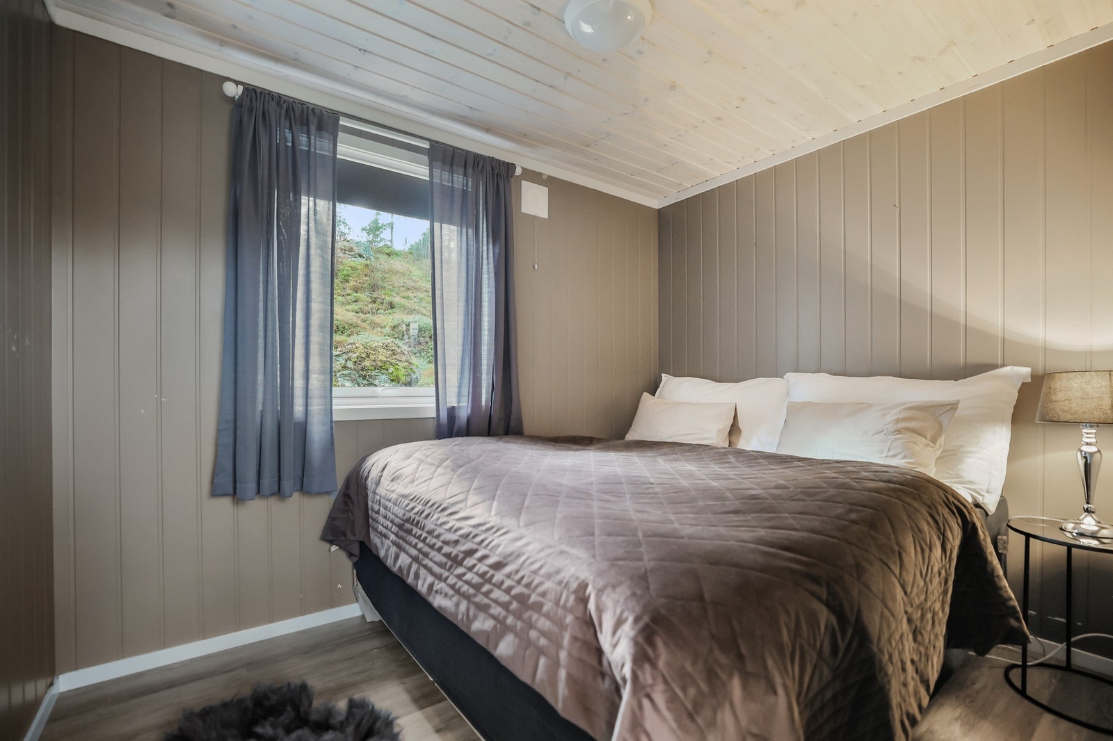 Hytta har 3 soverom. Galleribilde