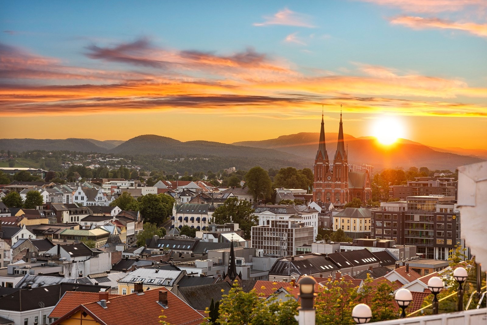 Her bor du med panoramautsikt over Skien by ! Galleribilde