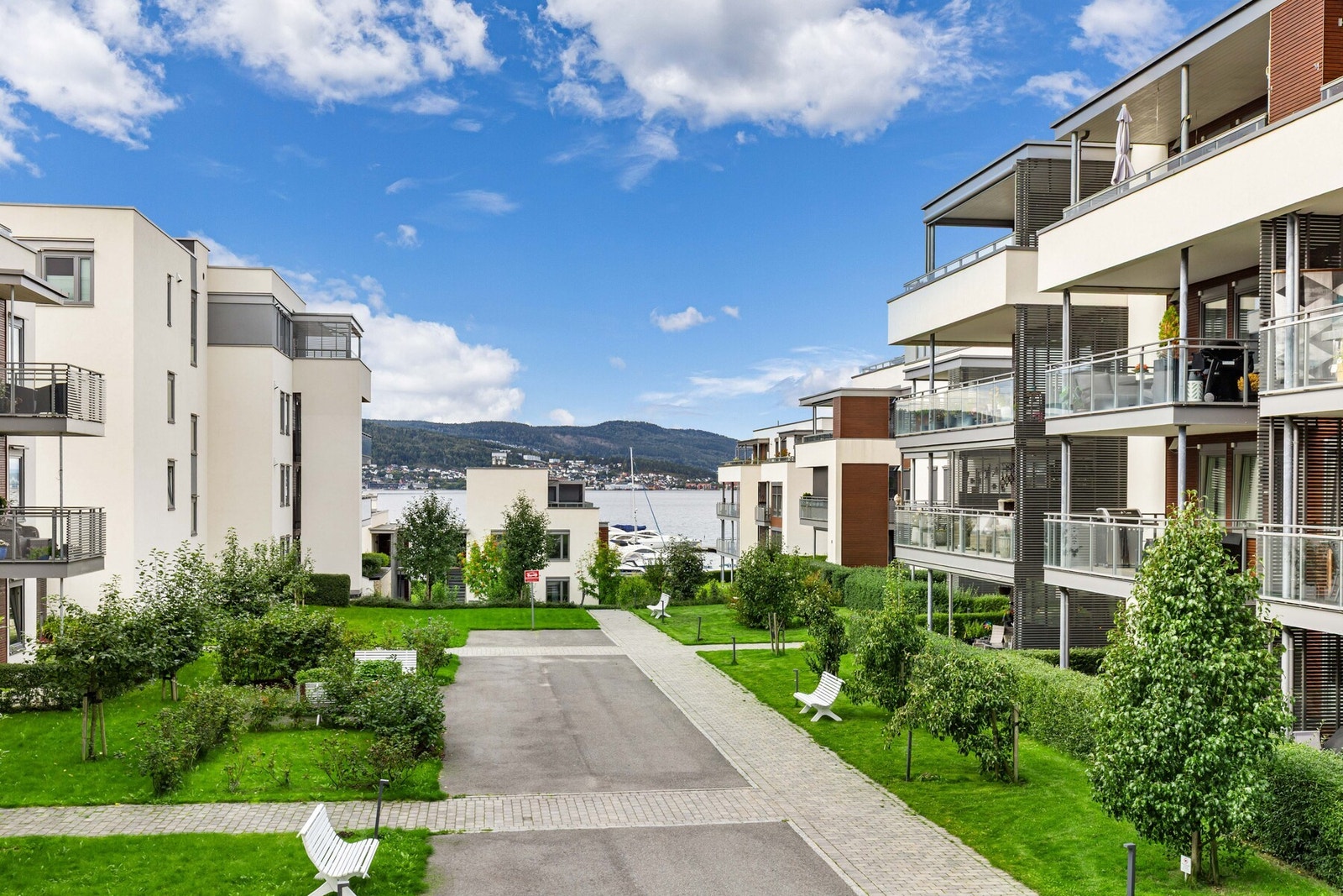 Herfra kan man nyte herlig sjøutsikt. Galleribilde