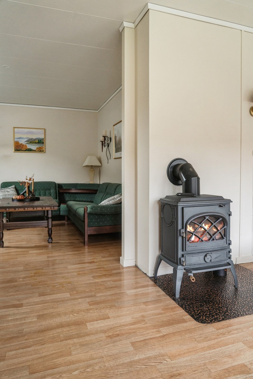 Vedovn i stuen Galleribilde