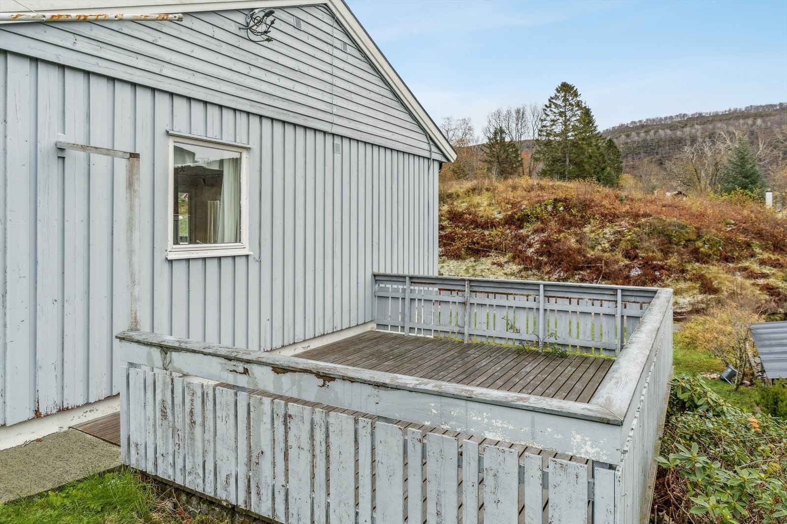 Terrasse med adkomst fra hagen Galleribilde