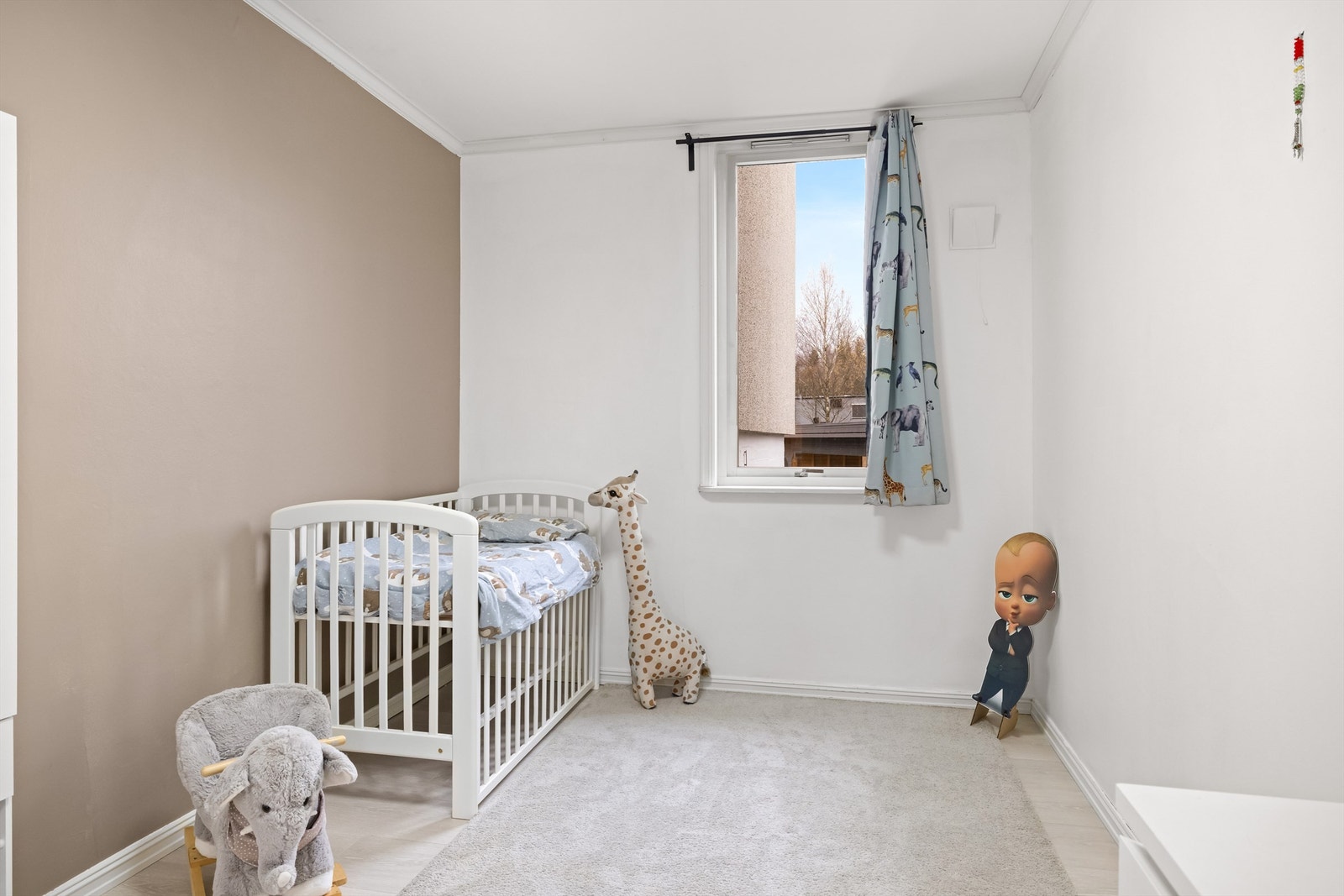 Det andre soverommet passer perfekt som barnerom/gjesterom Galleribilde