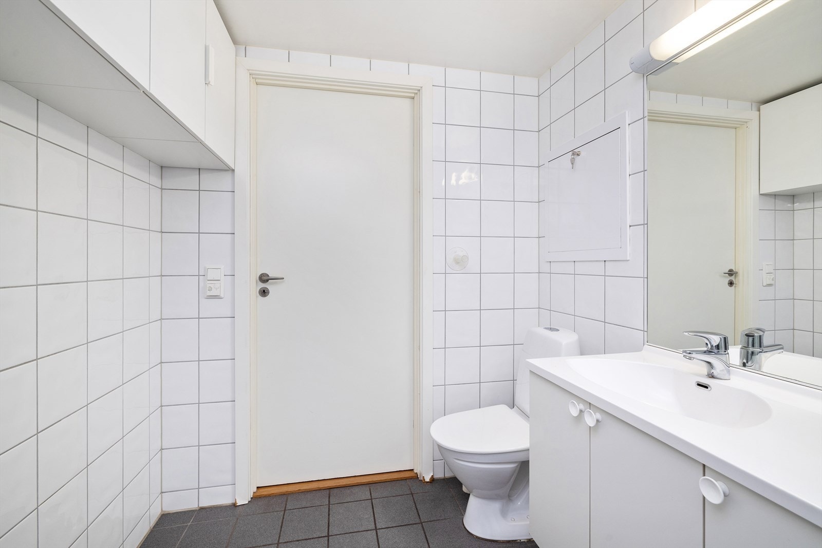 Gulvvarme på badet. Galleribilde