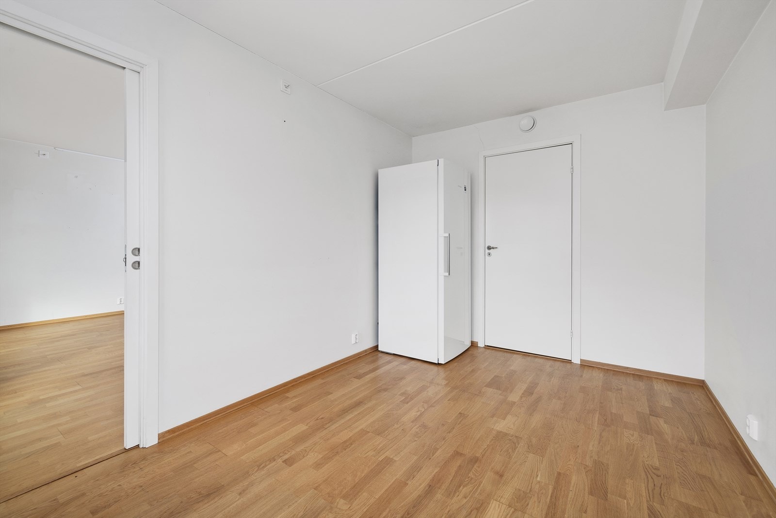 Soverom, i tilknytning til soverom er det garderoberom/teknisk rom. Galleribilde