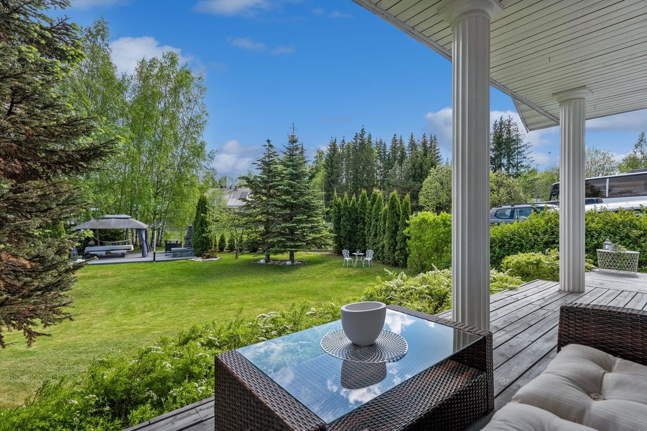 Nydelig hage Galleribilde