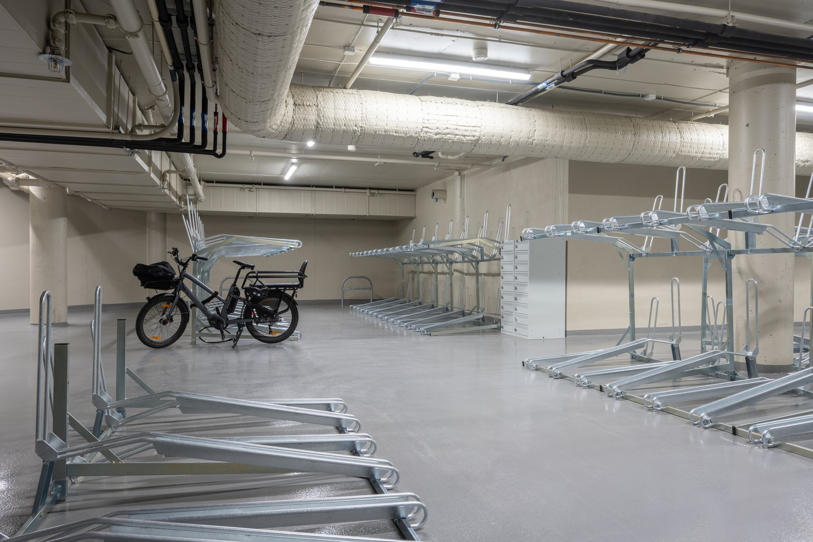 Sykkelparkering Galleribilde