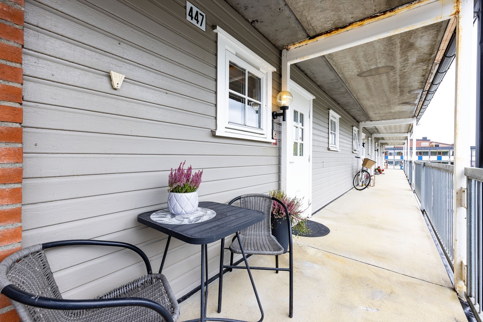 Leiligheten har også inngang via felles svalgang. Galleribilde