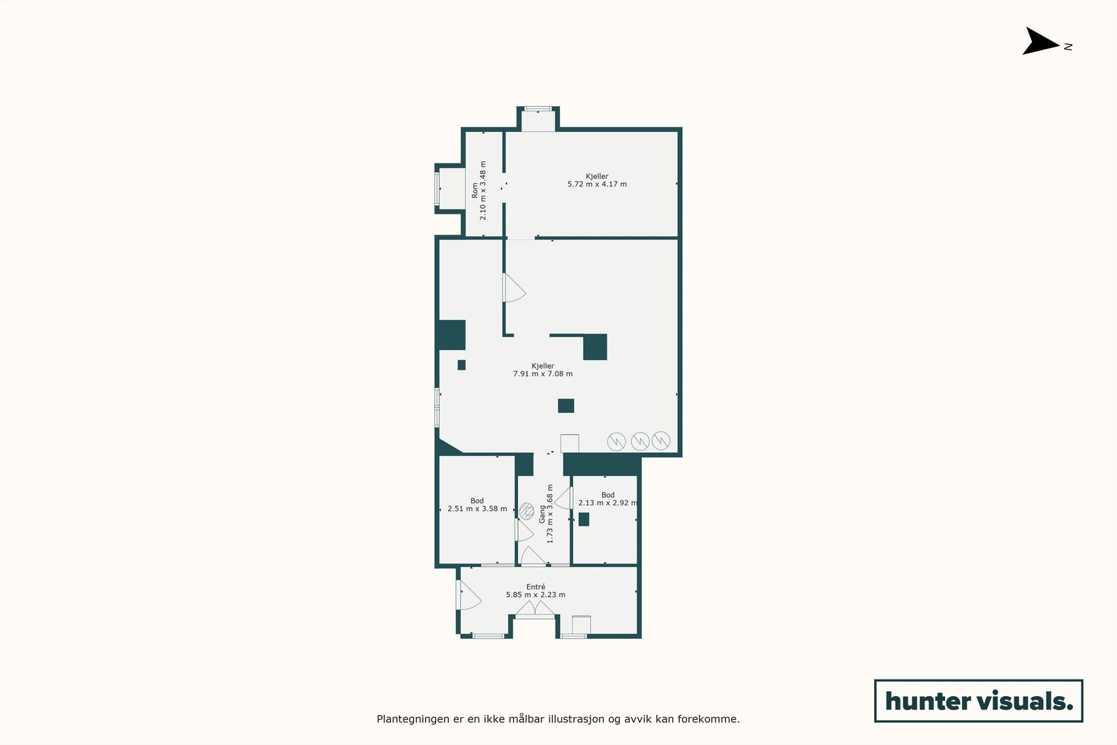 Plantegning - Kjeller Galleribilde