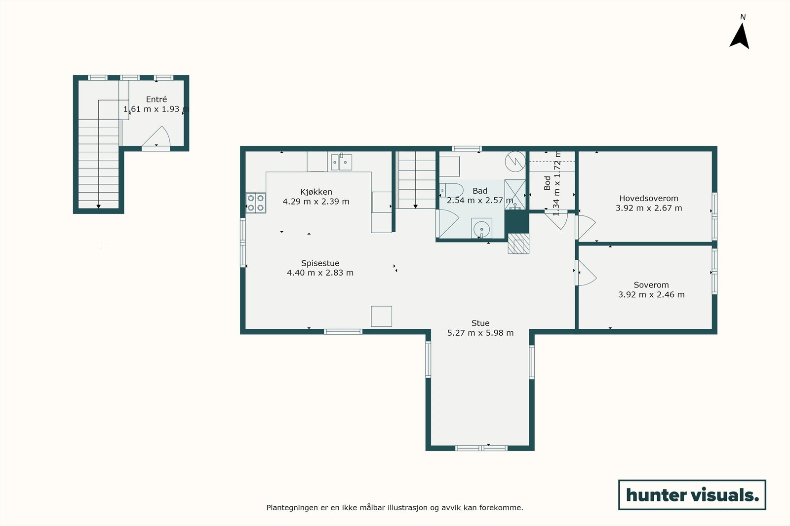 Plantegning - Seksjon 3 Galleribilde