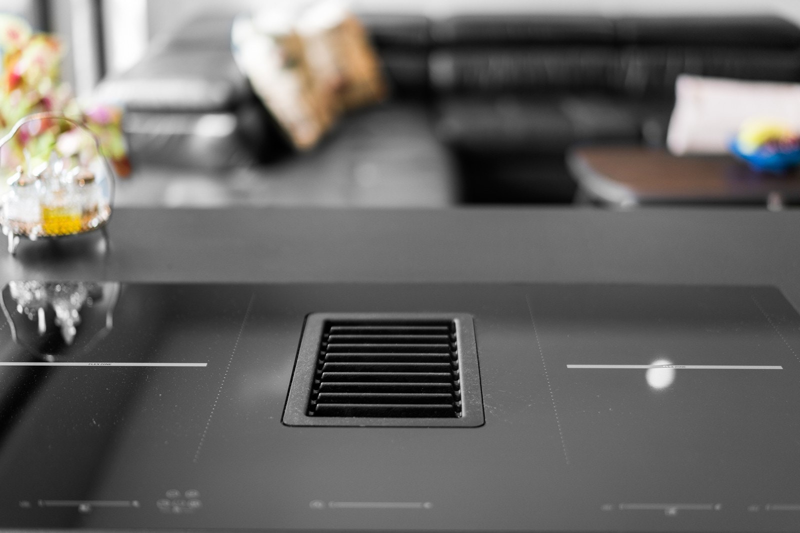 Platetopp med integrert ventilator Galleribilde