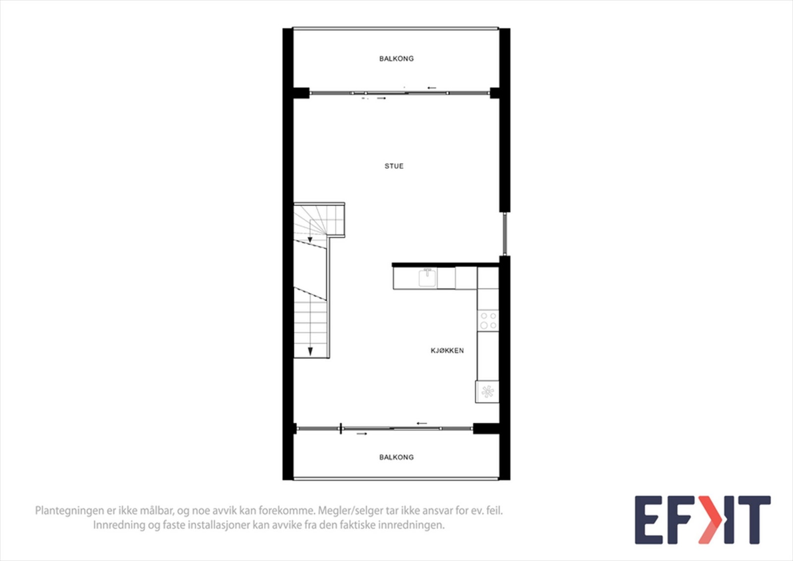Plantegning 2. etasje. Galleribilde