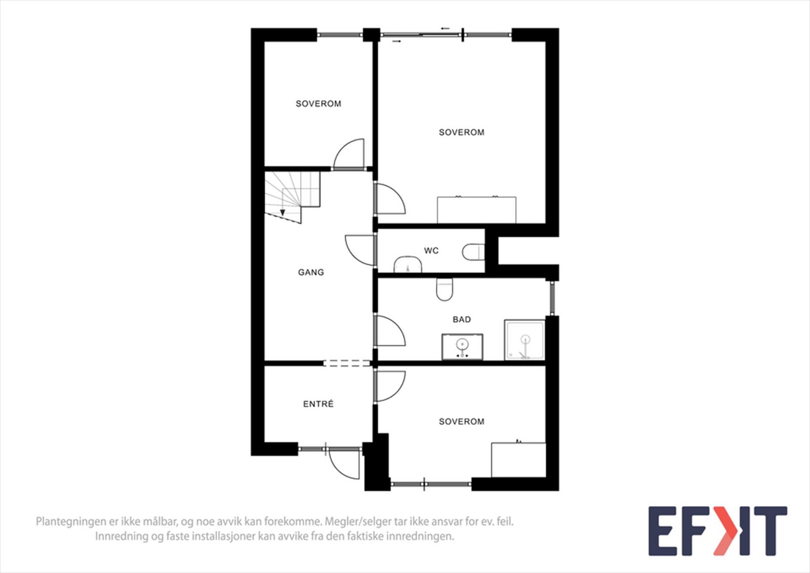 Plantegning 1. Galleribilde
