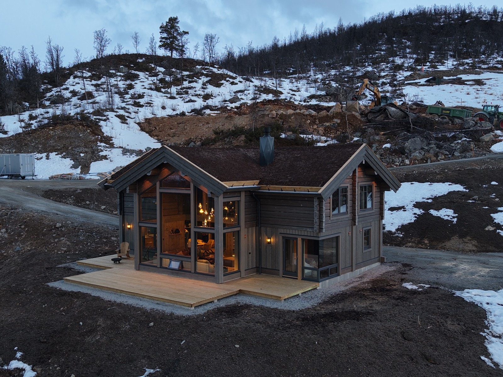 Bilde av tilsvarende hytte på annen eiendom i Skomakarnutlie Galleribilde