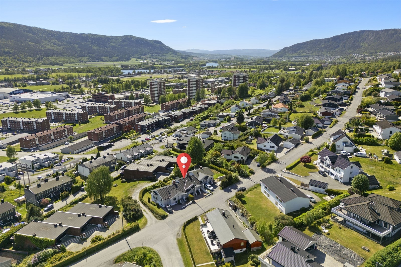 Dronefoto Galleribilde