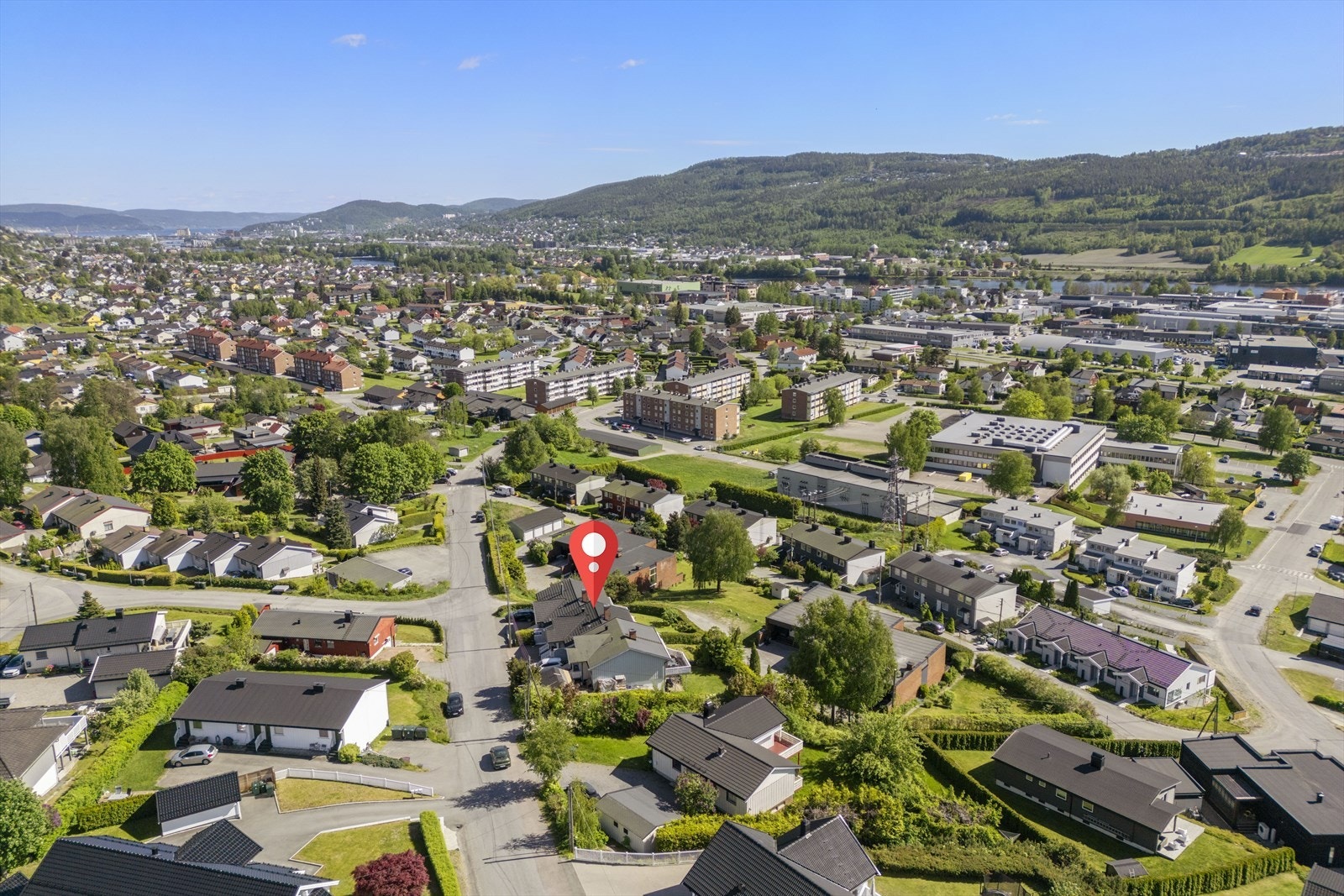 Dronefoto Galleribilde