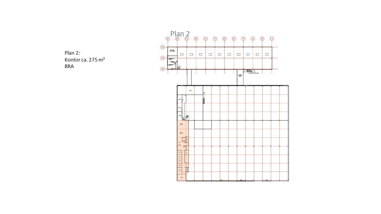 2. Etg: Ledige arealer Galleribilde