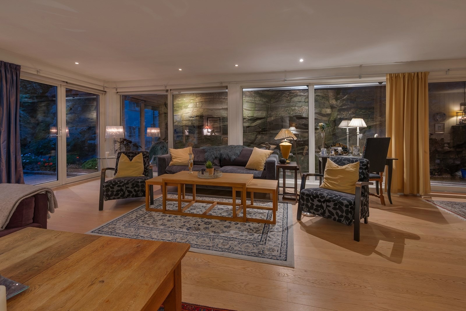 Leiligheten har en lun og fin atmosfære. Galleribilde