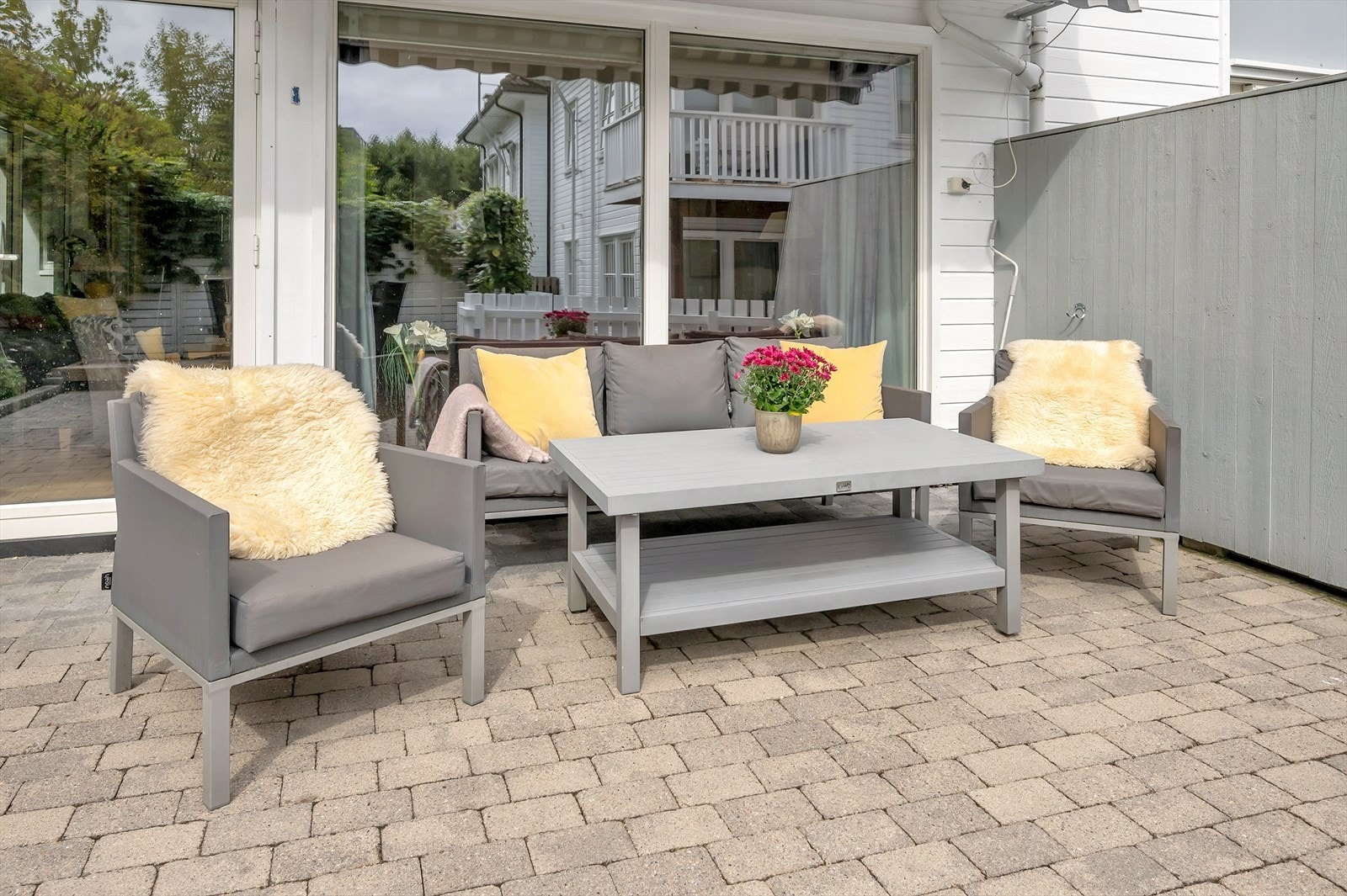 Sørvendt beliggenhet gir gode solforhold. Galleribilde