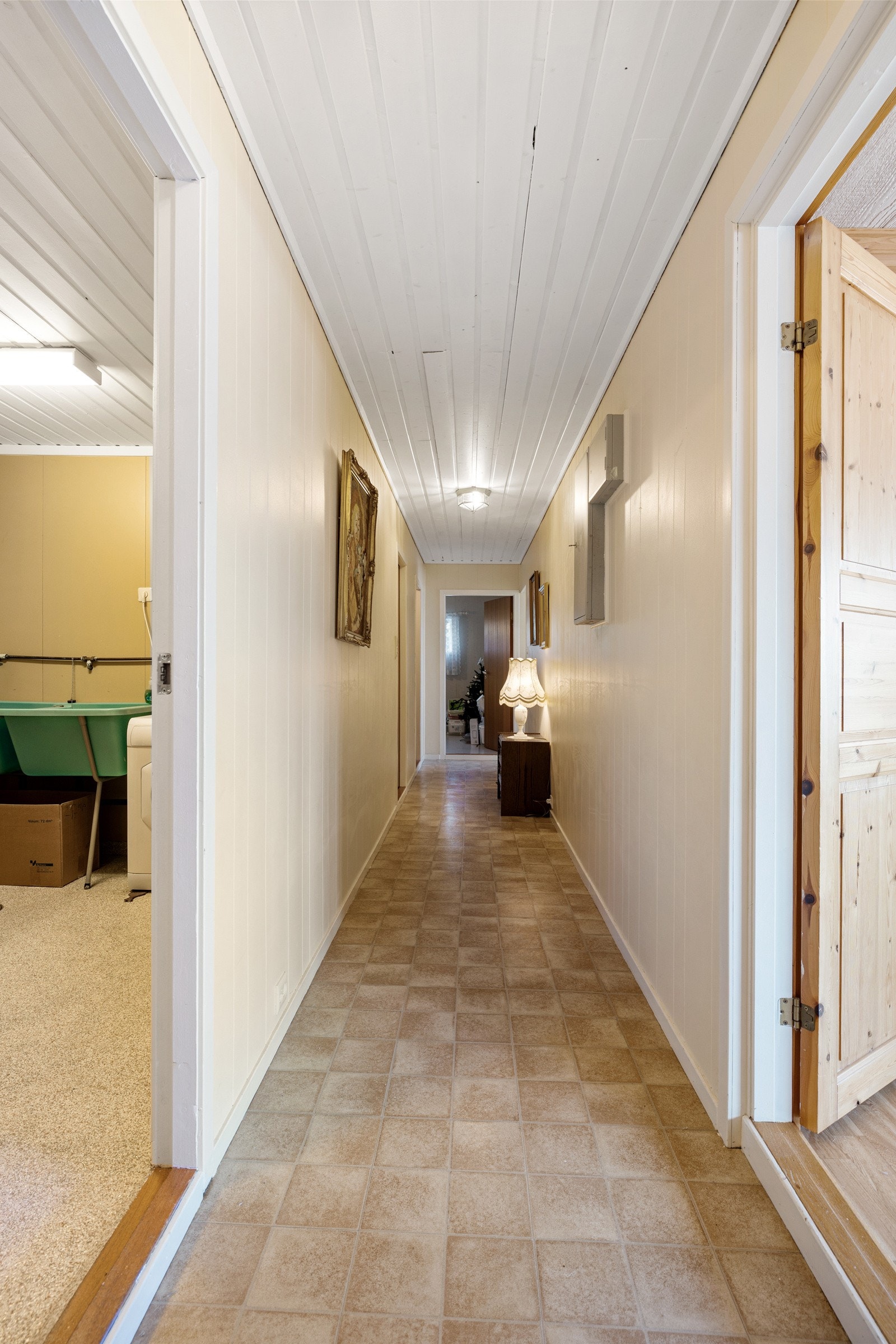 På de opprinnelige tegningene er rommene beskrevet som boder og sekundære rom. Galleribilde