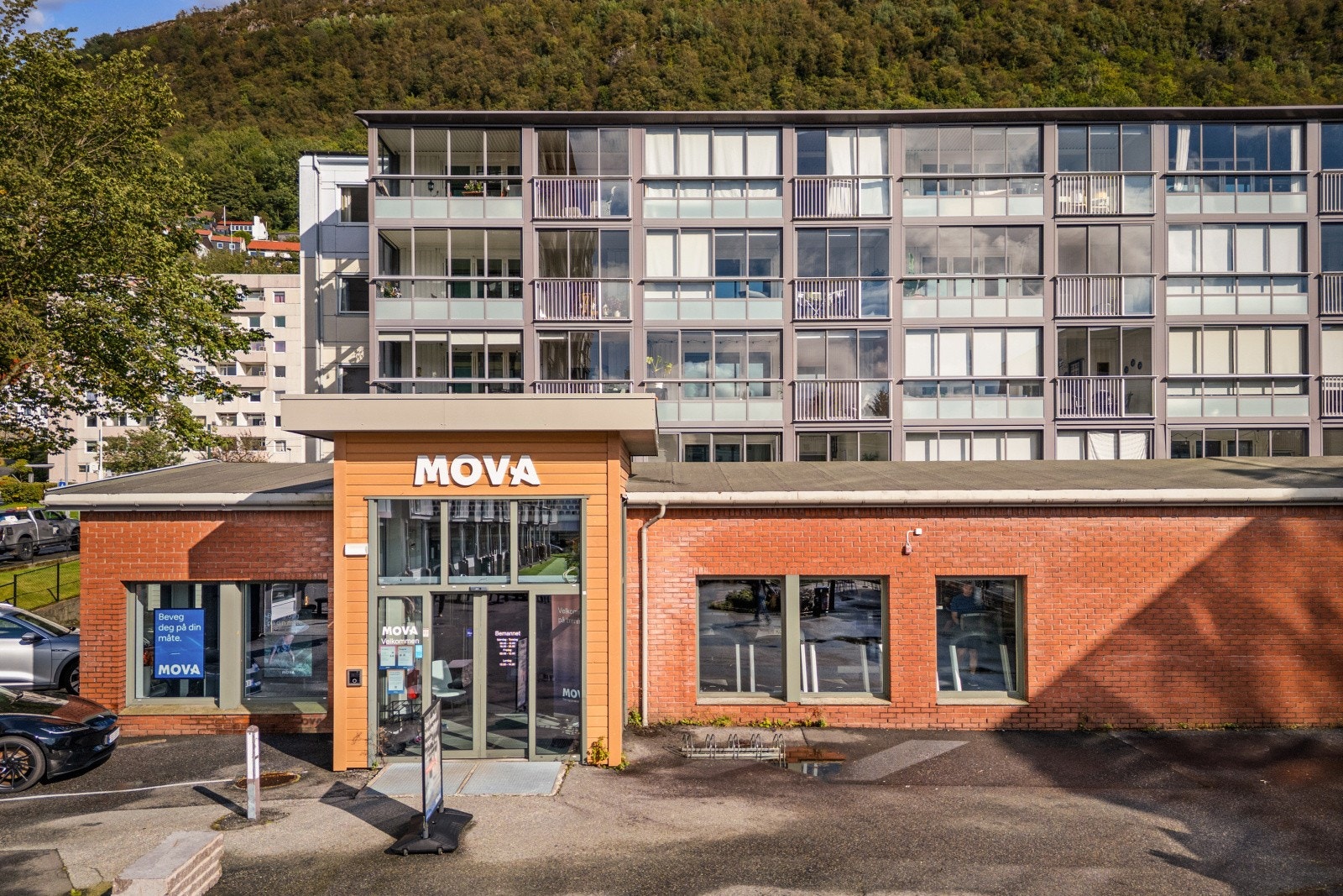Treningssenter like ved boligen. Galleribilde