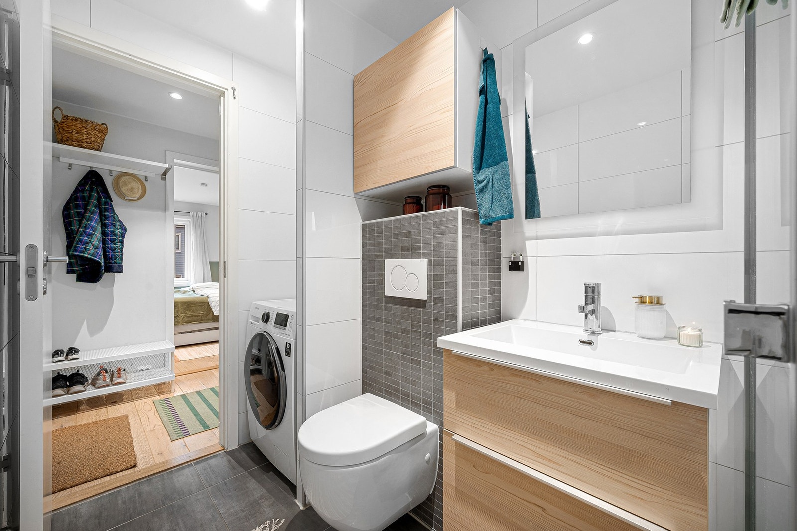 Takstmann har vurdert bad med tilstandsgrad 0/1. Galleribilde