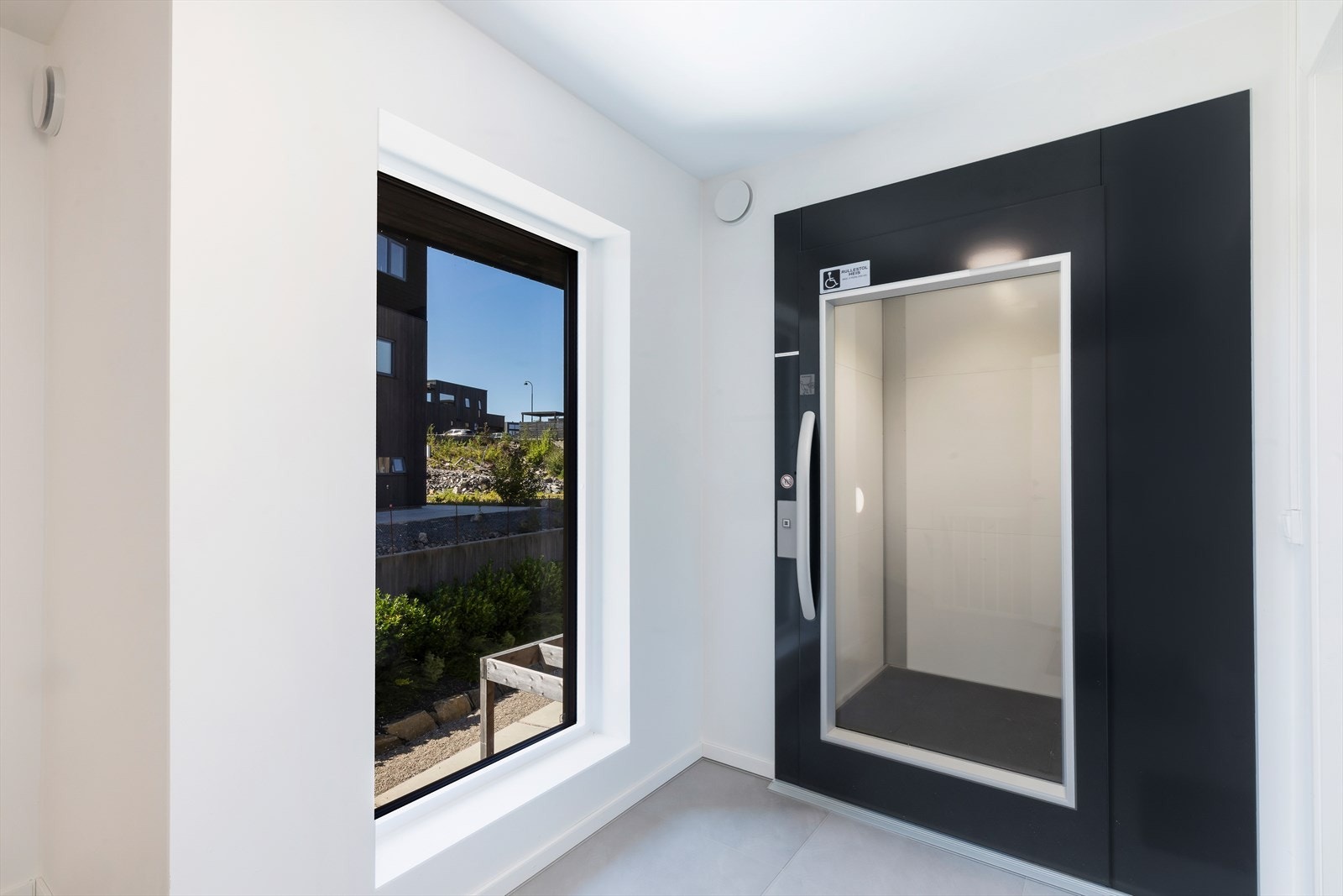 Heis i bygget. Galleribilde