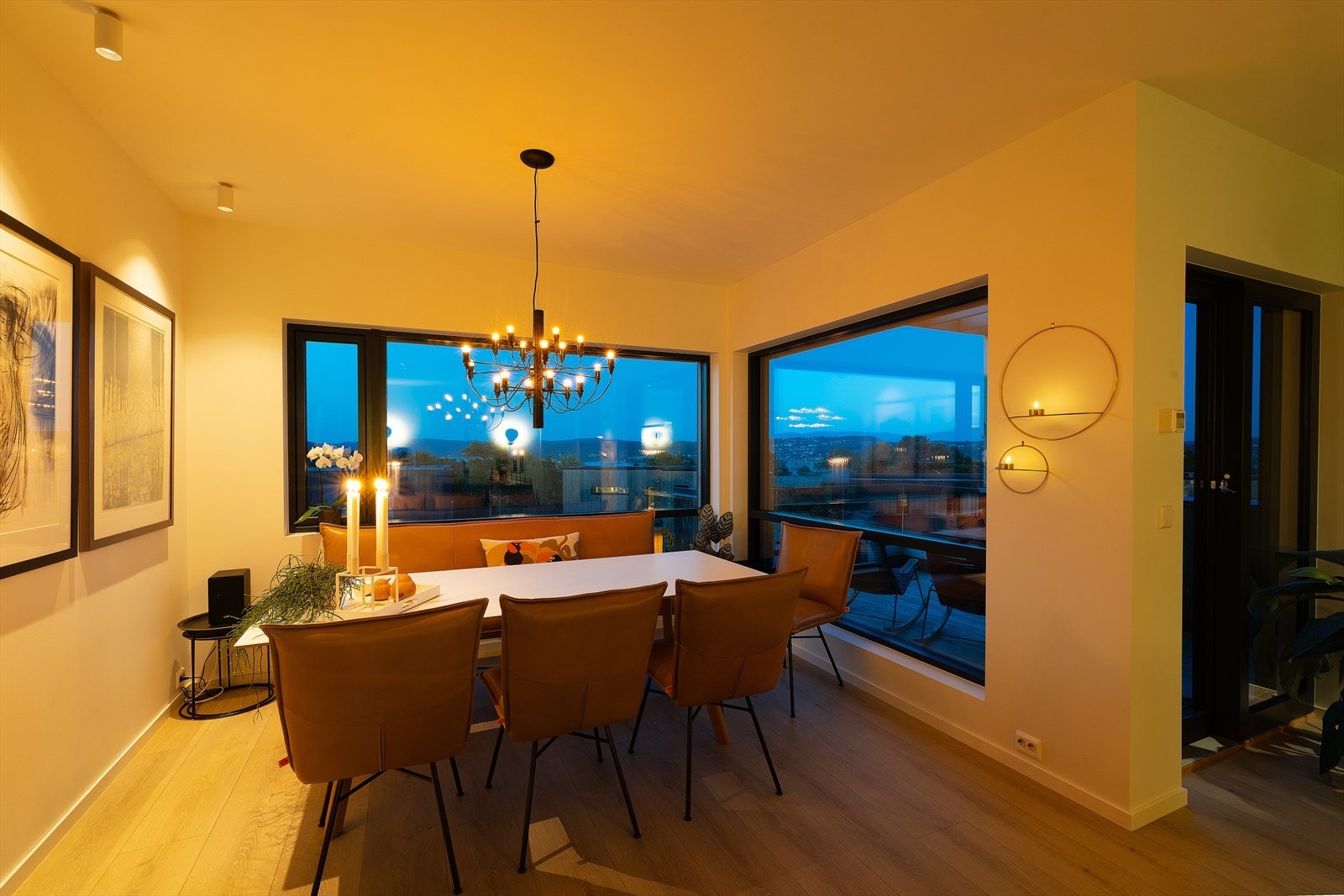 Kveldsstemning Galleribilde