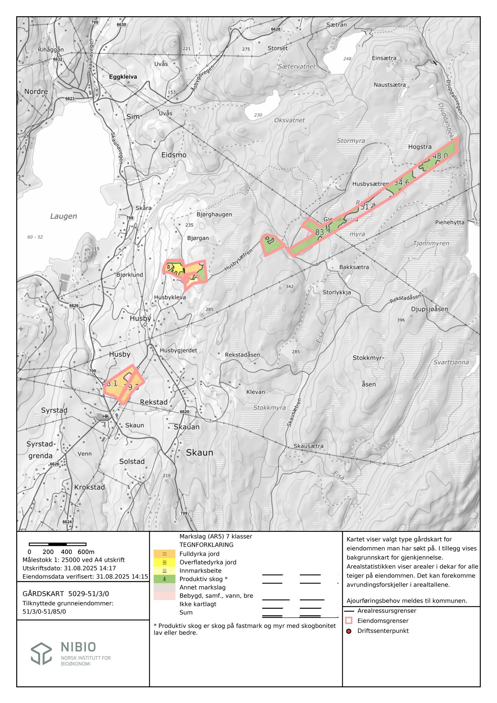 NIBIO gårdskart Galleribilde