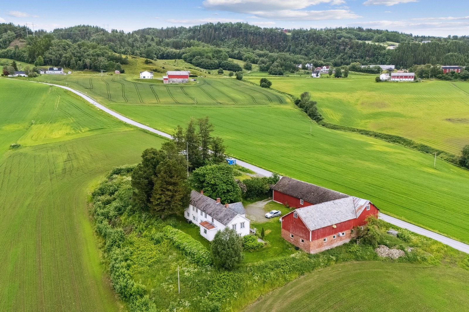 Gårdstun Galleribilde