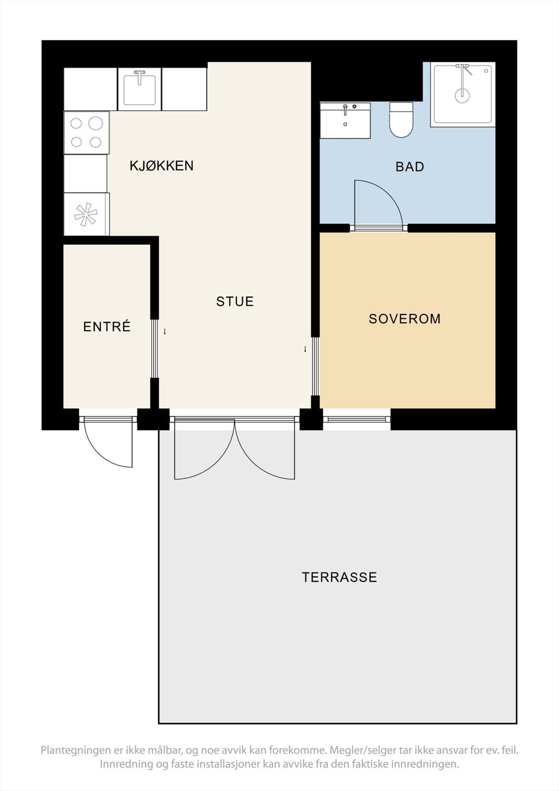 Plantegning | 1. etasje Galleribilde