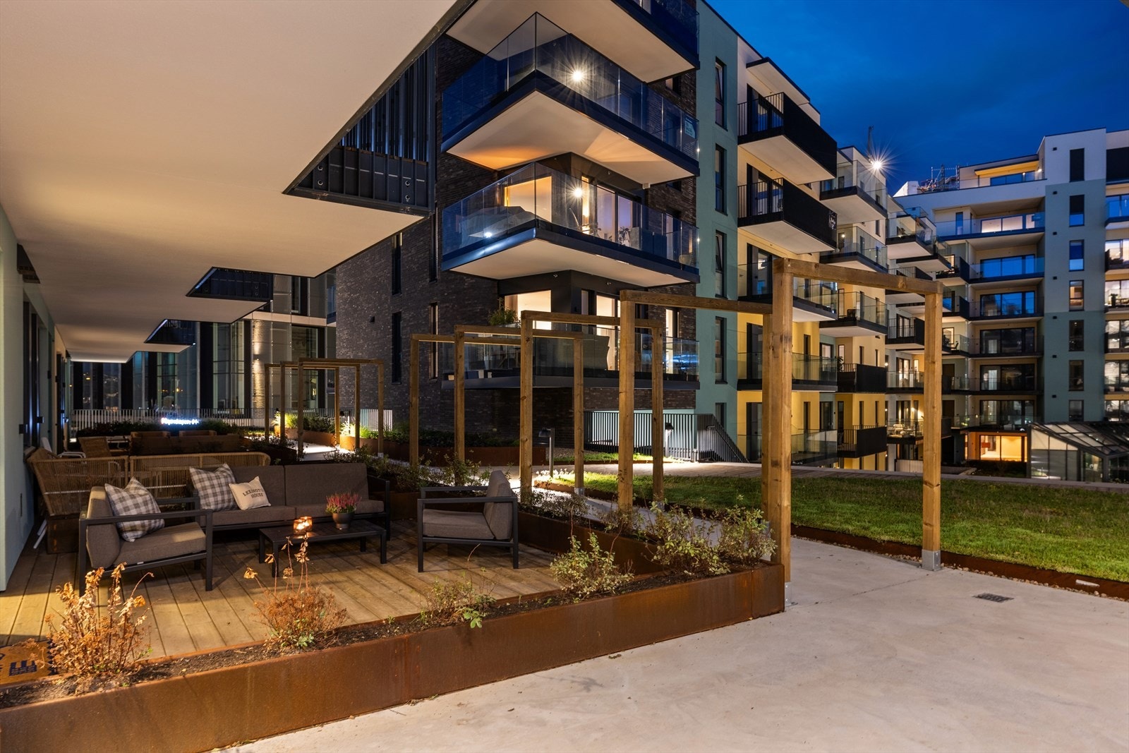 Kveldsstemning. Galleribilde