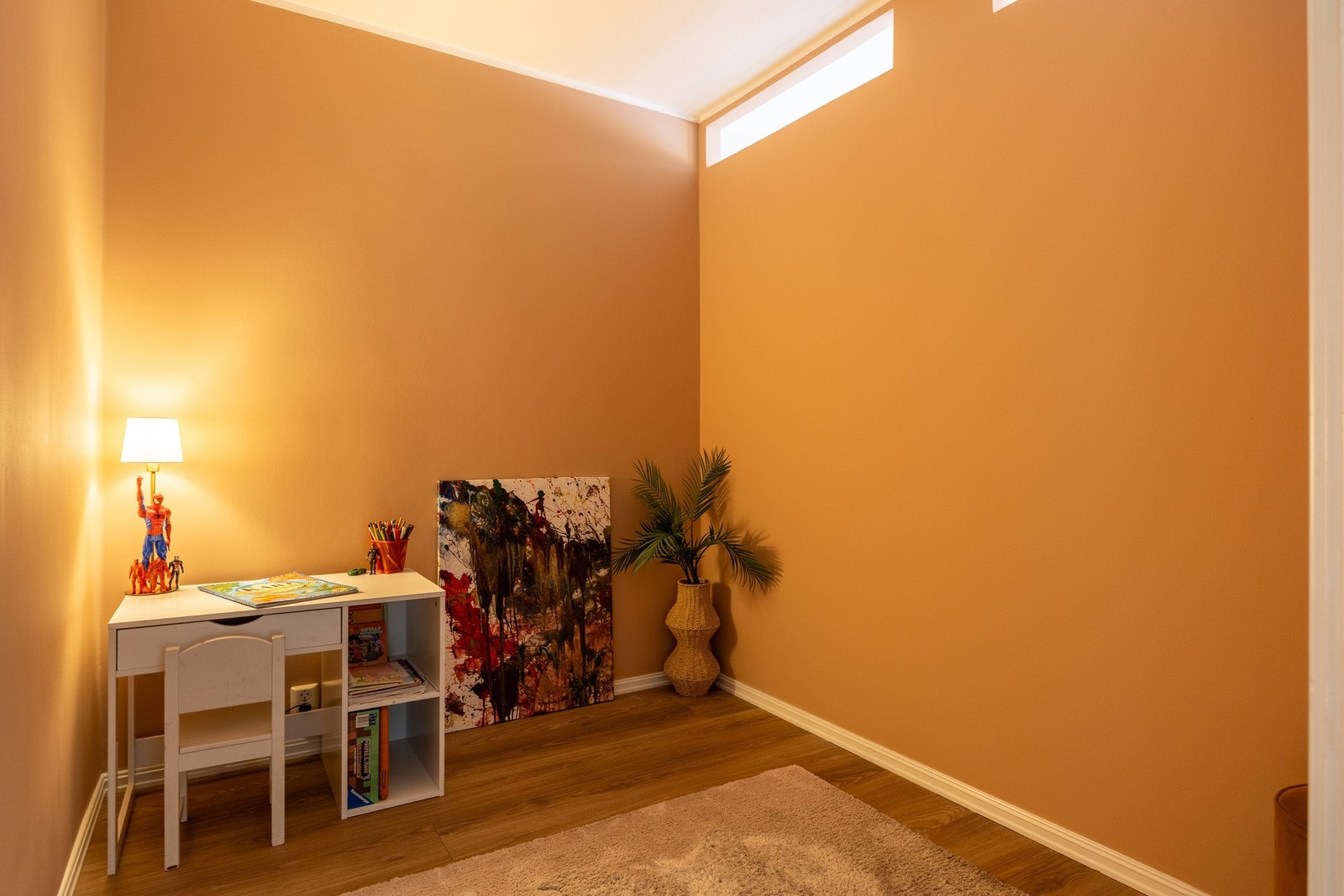 Her har man flere bruksmuligheter, dagens eiere har innredet det som lekerom. Galleribilde