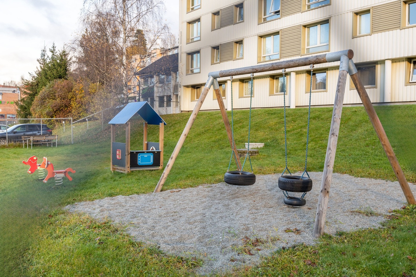 Borettslaget har koselige fellesområder. Galleribilde