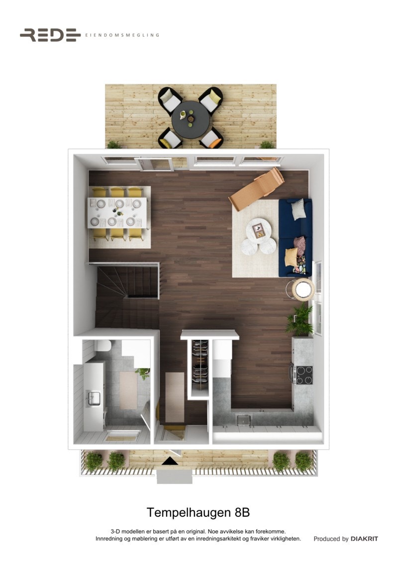 Plantegning hovedplan Galleribilde