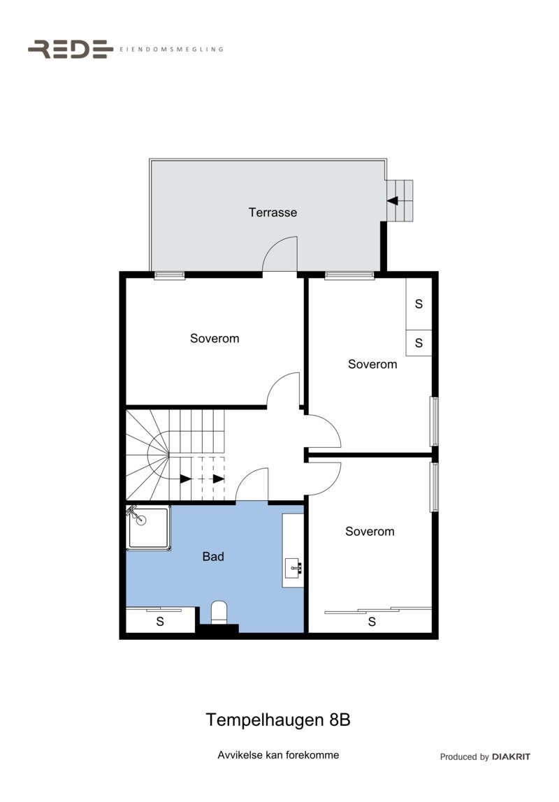 Plantegning underetasje Galleribilde