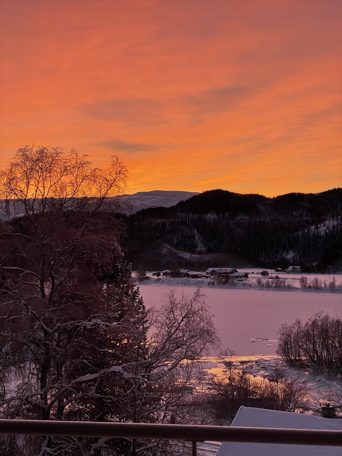 Utsikt vinter (privat bilde) Galleribilde