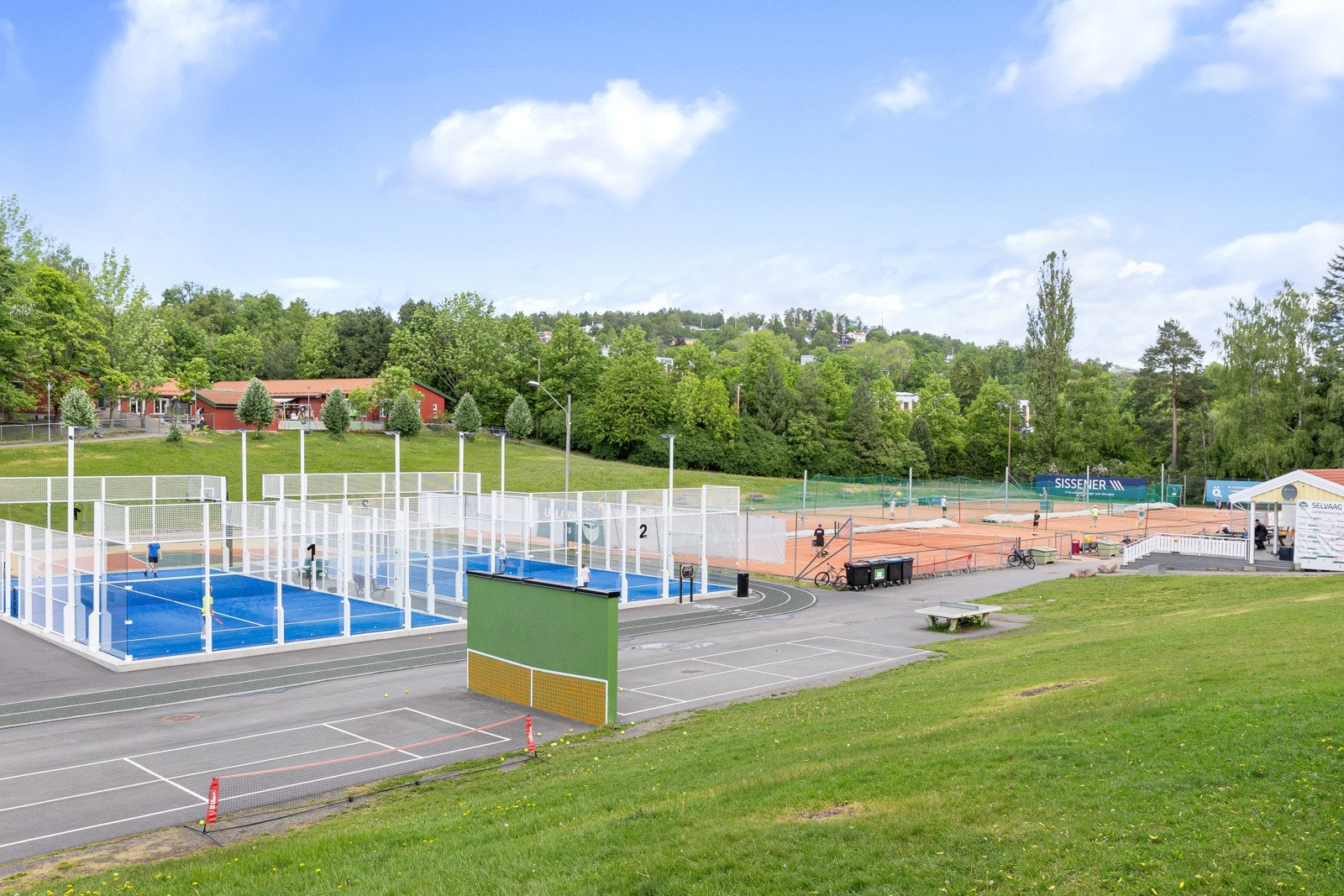 Ullern Tennis har nye Padelbaner Galleribilde