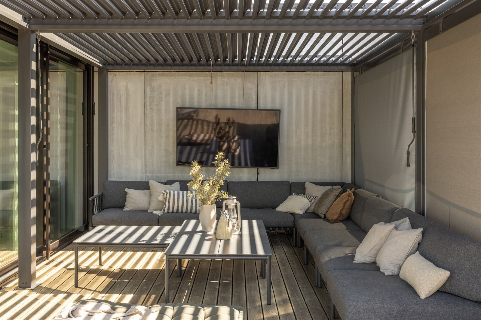 Et eksklusivt uterom hvor du kan senke skuldrene og finne pusten - året rundt. Galleribilde