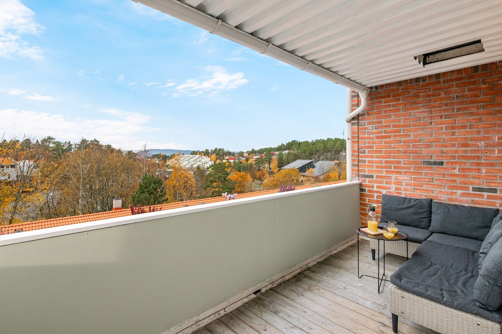 Vestvendt balkong Galleribilde