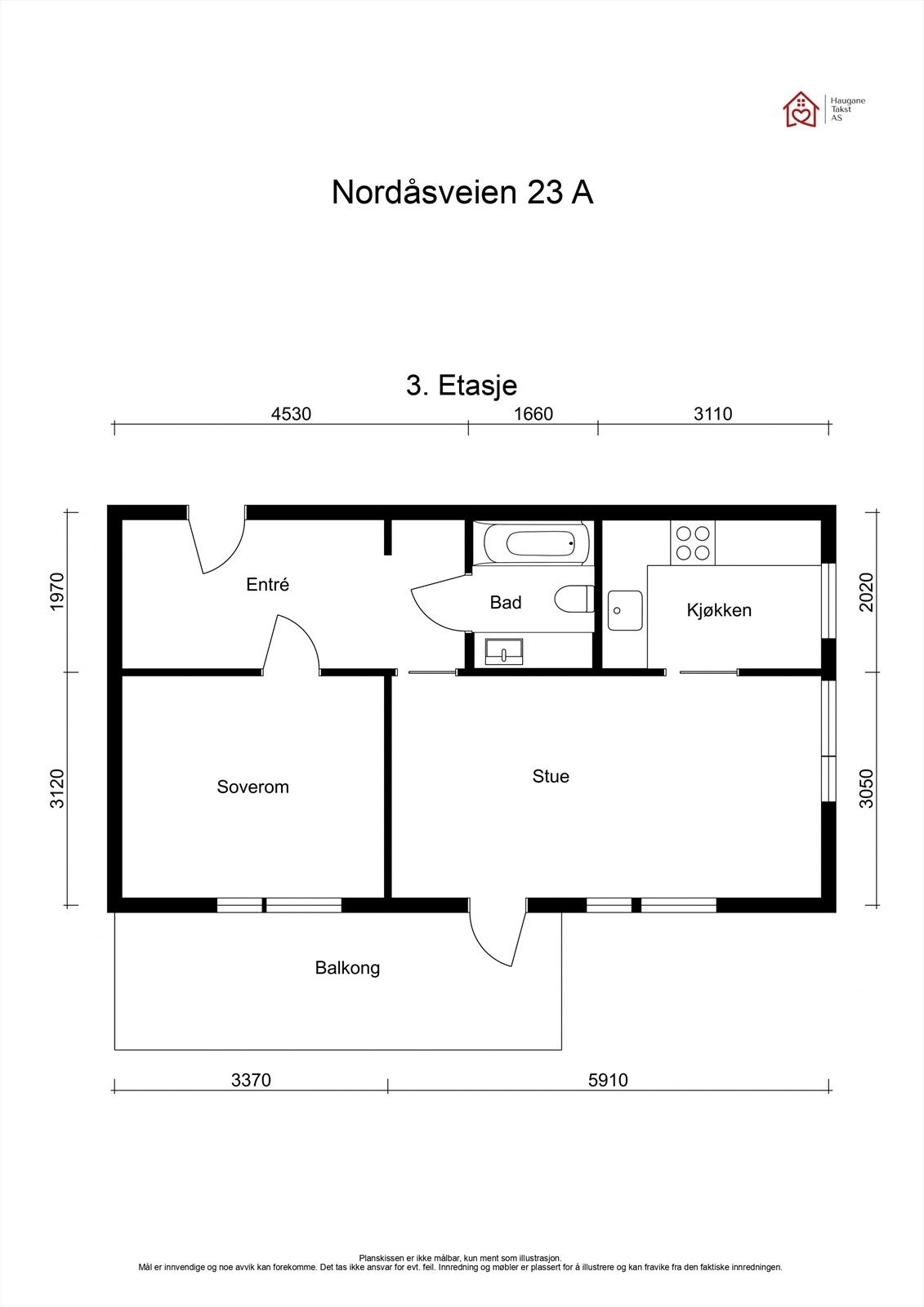 Planskisse Galleribilde