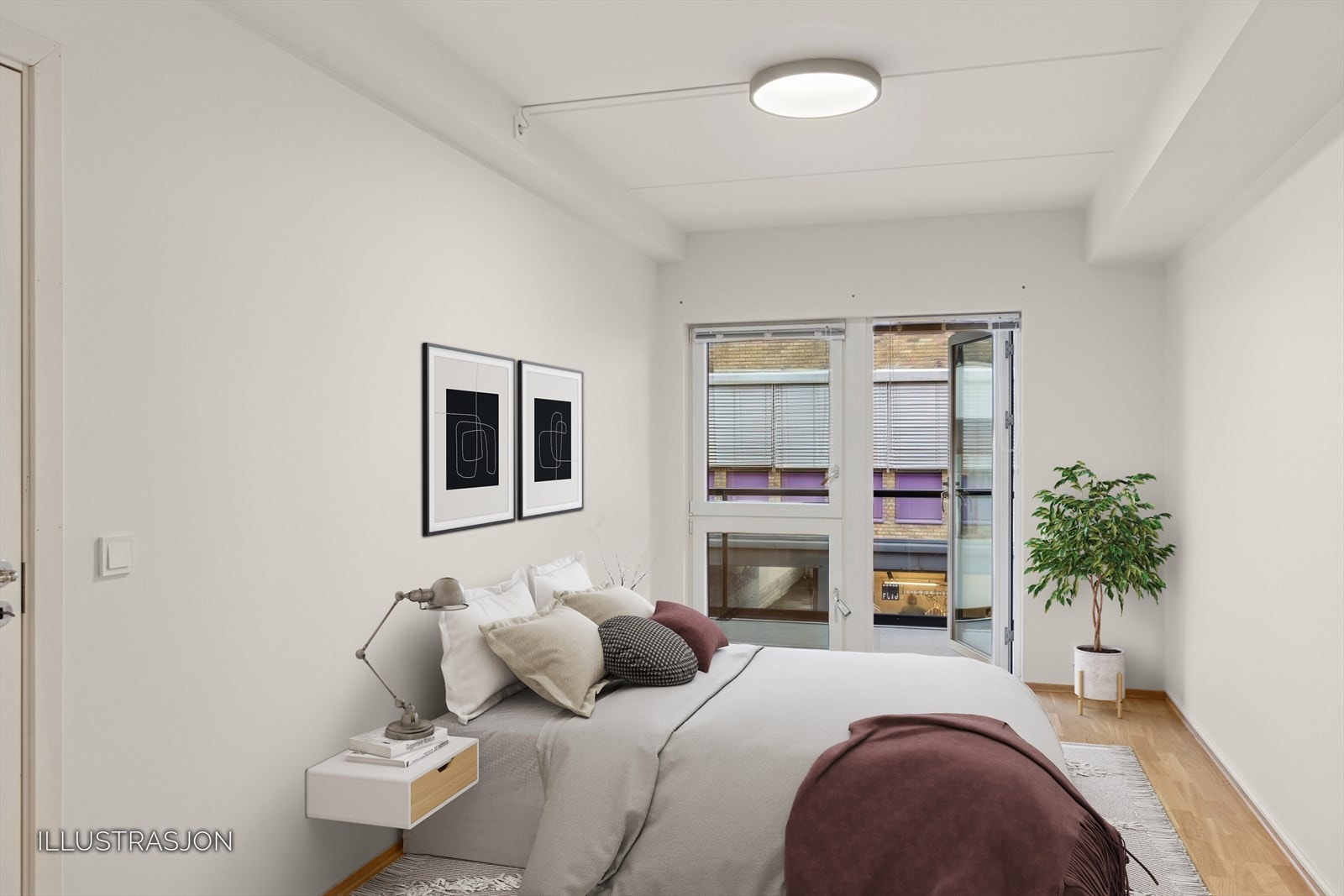 Soverom Galleribilde