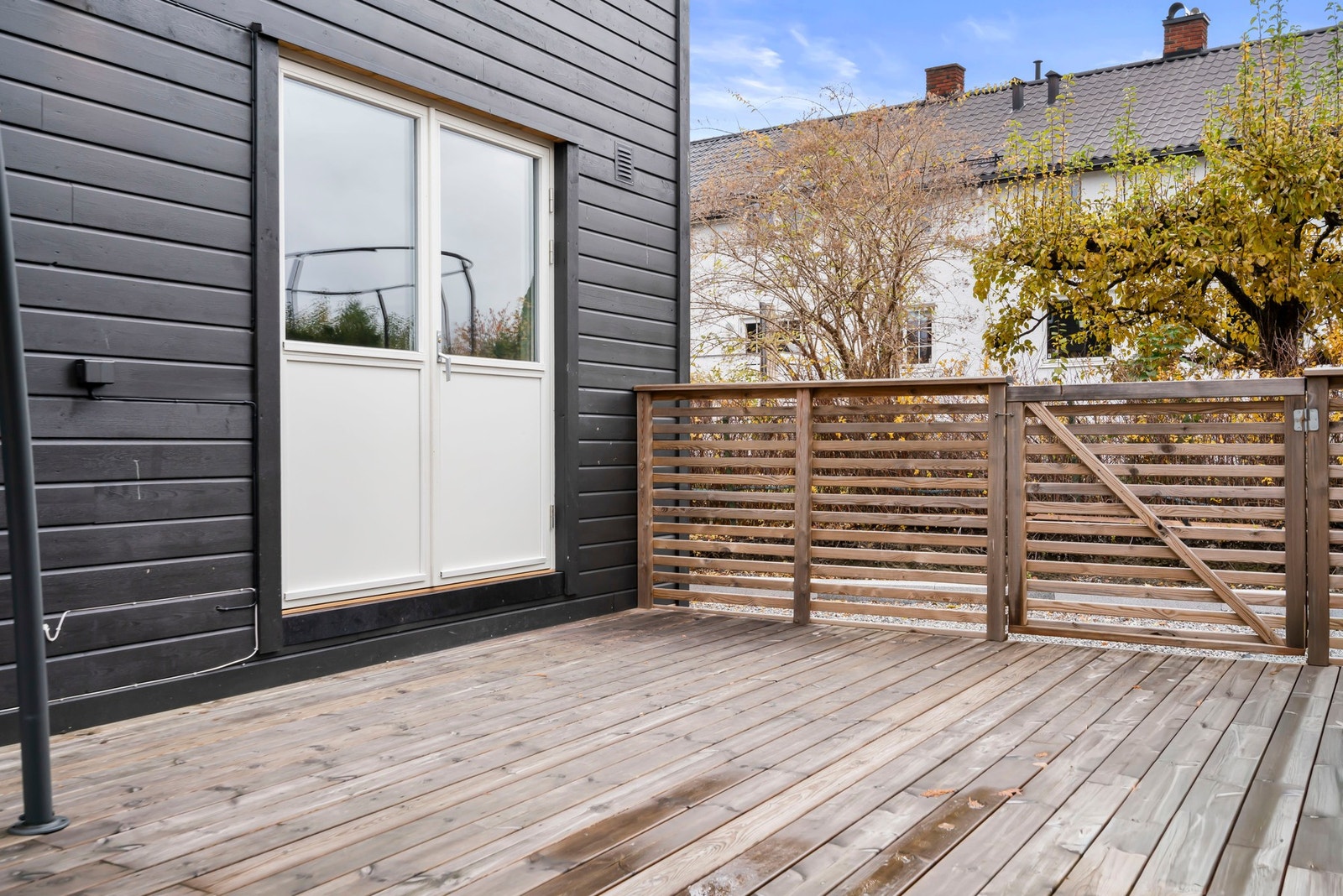 Her kan du møblere med loungeområde for sene sommerkvelder. Galleribilde