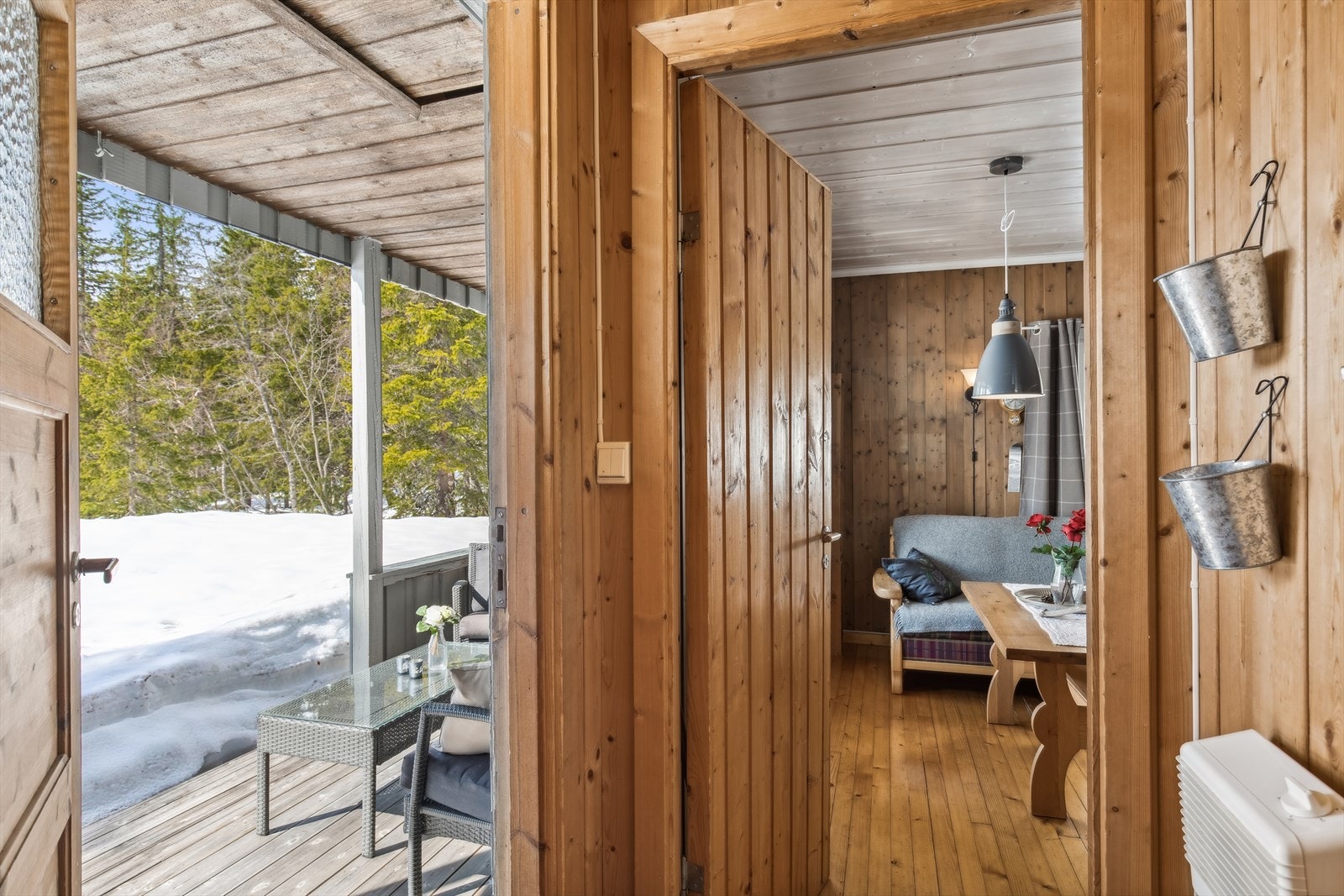 Velkommen inn i din nye hytte Galleribilde