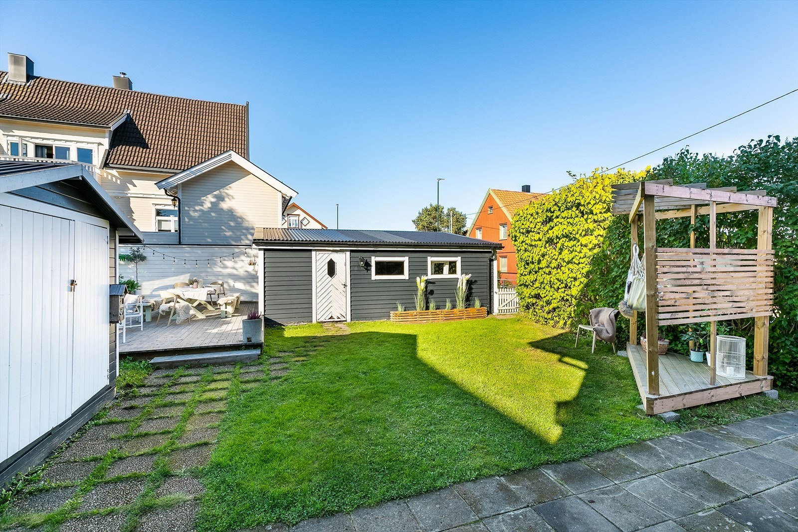 Garasje ble oppført i 2014. Galleribilde