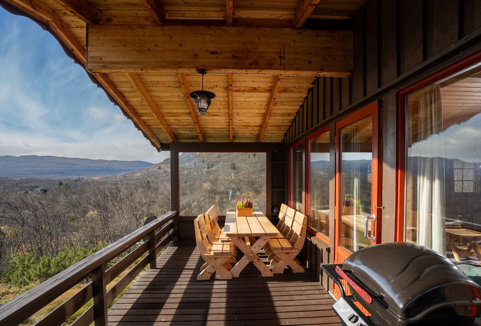 Overbygd terrasse Galleribilde