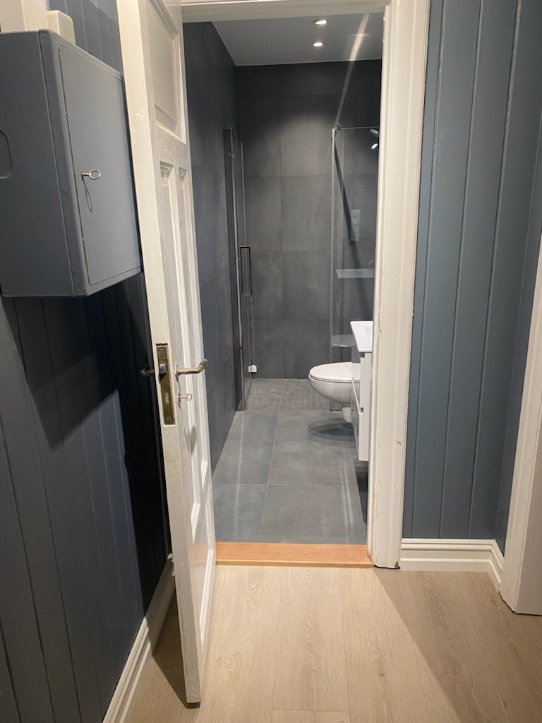 Gulvet i gangen er nytt Galleribilde