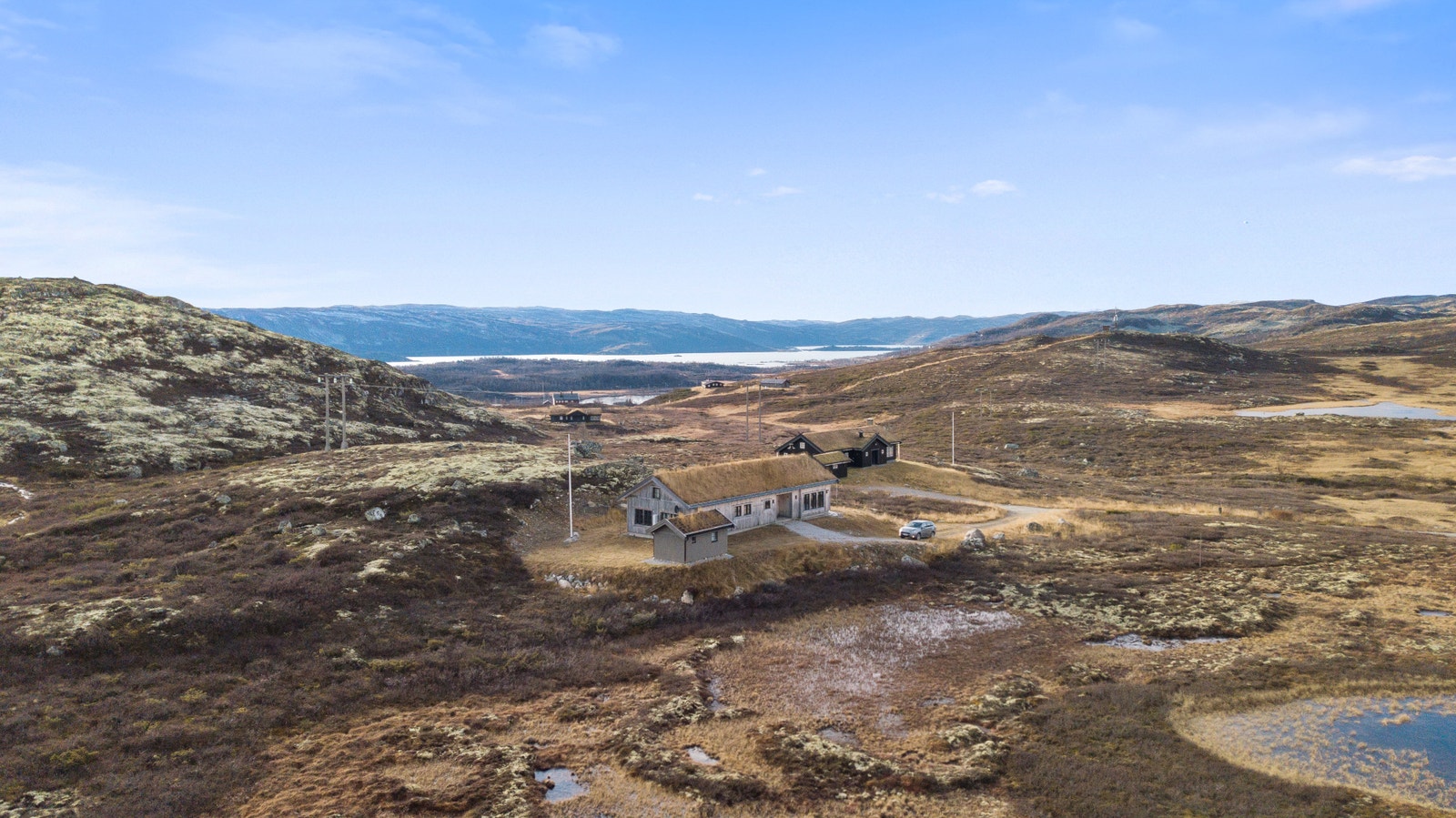 Flott utsikt fra hytta! Galleribilde