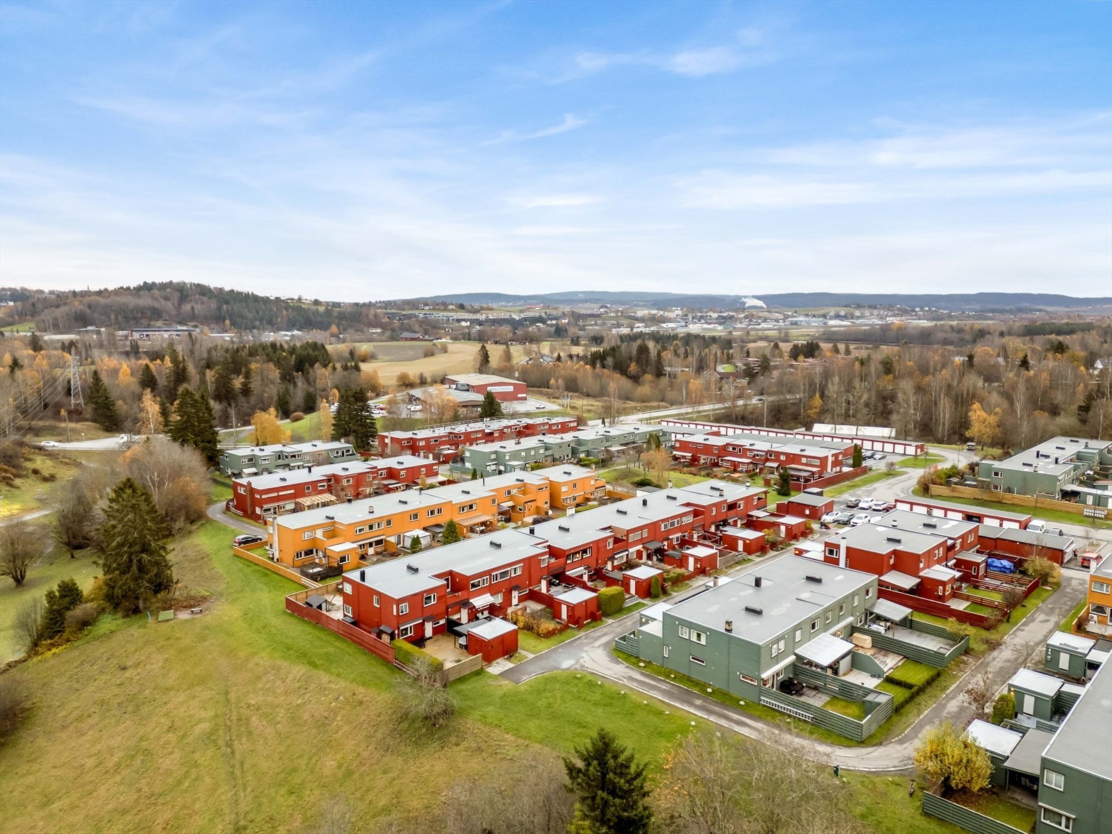 Dronebilde Galleribilde